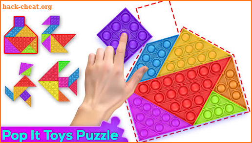 Pop It 3D Puzzle : fidget toys puppet games screenshot