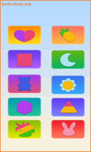 pop it Fidget Cubes - Calm ASMR Game screenshot
