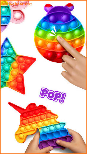 Pop It Fidget Toy Trading Game screenshot