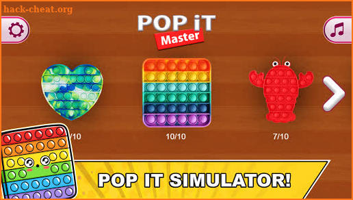 Pop it Master - antistress toys calm games screenshot