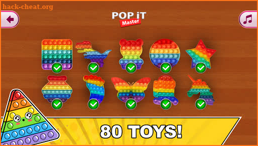 Pop it Master - antistress toys calm games screenshot