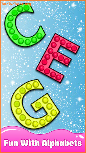 Pop it Toys: ABC Learning Game screenshot