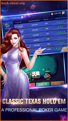 POP Poker—Texas holdem game online screenshot