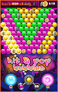 Pop Star Bubbles screenshot