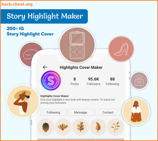 Pop Story Maker - Highlight Story Cover Creator screenshot