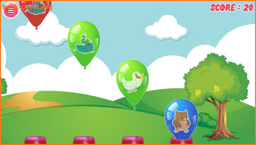 Pop the Bubbles – Kids English Learning Game screenshot