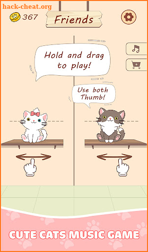 PopCat Duet: Kitty Music Game screenshot