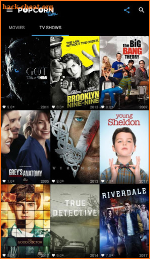 Popcorn Time - Free Movies & TV Shows screenshot