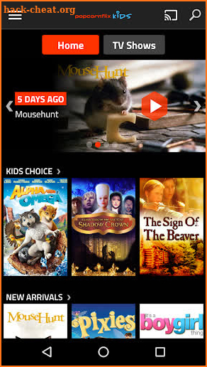 Popcornflix Kids - Free Family Movies screenshot