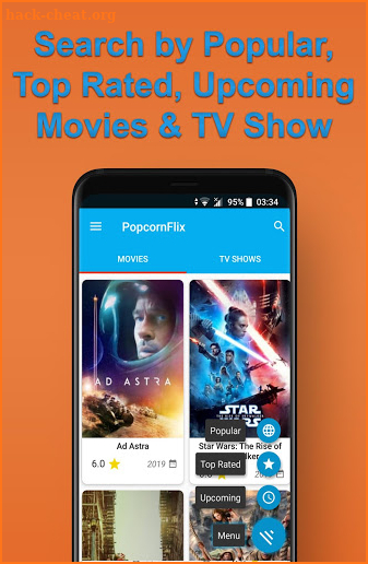 PopcornFlix - Movies & TV Show: Reviews screenshot