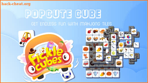 Popcute Cube - Tile match game screenshot