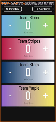 POPDARTS Score Keeper screenshot