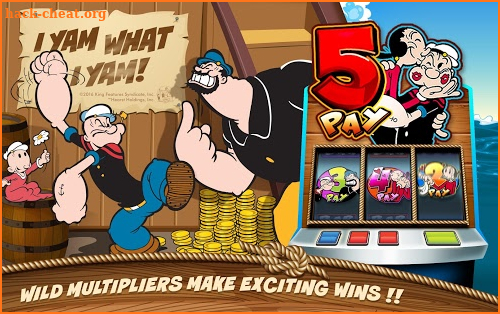 POPEYE Slots ™ Free Slots Game screenshot