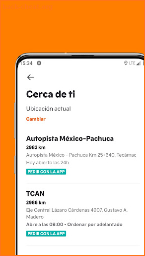 Popeyes México screenshot
