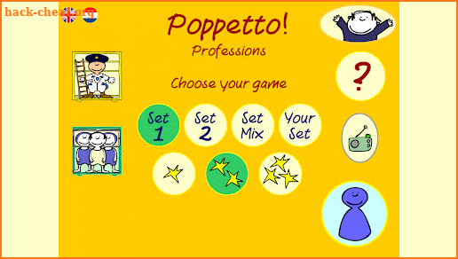 Poppetto Professions screenshot