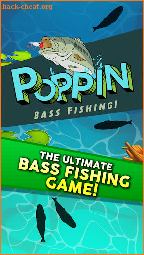 Poppin Bass Fishing: Go Catch Big Bass with GPS! screenshot