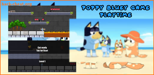 Poppy Bluey Playtime Game screenshot