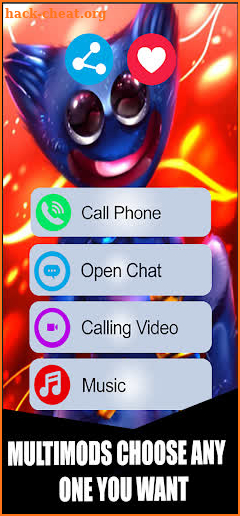 Poppy Call-Fake Video Call screenshot