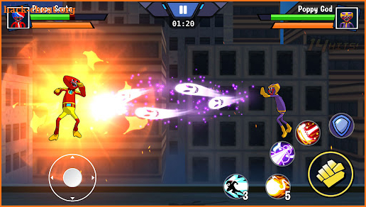 Poppy Clash: Stickman Fighting screenshot