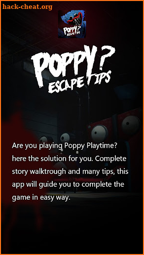 Poppy Horror Tips screenshot