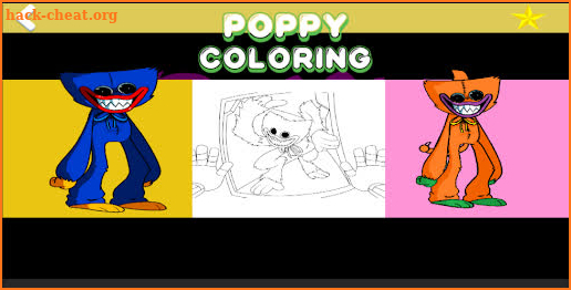 Poppy huggy Coloring wuggy screenshot