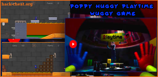 Poppy Huggy Playtime Wuggy Run screenshot