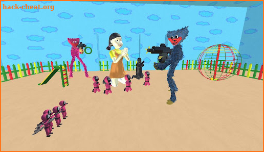 Poppy Huggy Vs Squid Challenge screenshot