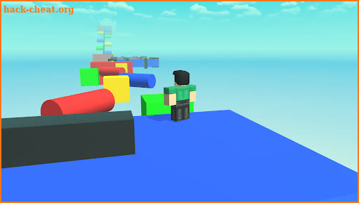 Poppy parkour obby game screenshot