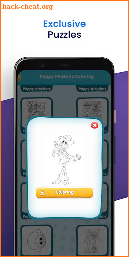 Poppy Playtime Coloring screenshot