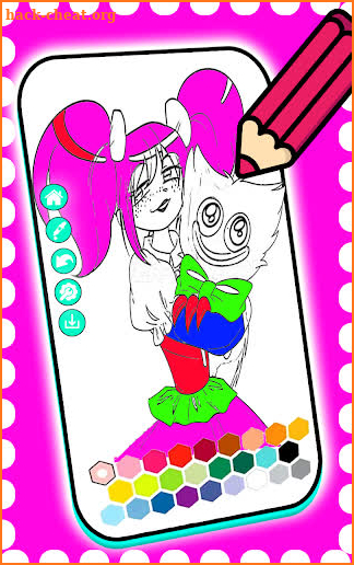 Poppy playtime Coloring Book screenshot