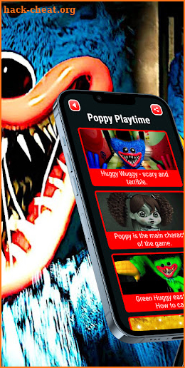 Poppy playtime guide Huggy Wuggy screenshot