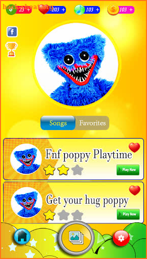 Poppy playtime Piano Tiles screenshot