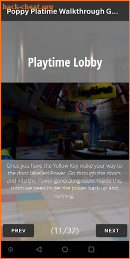 Poppy Playtime Walkthrough Guide screenshot