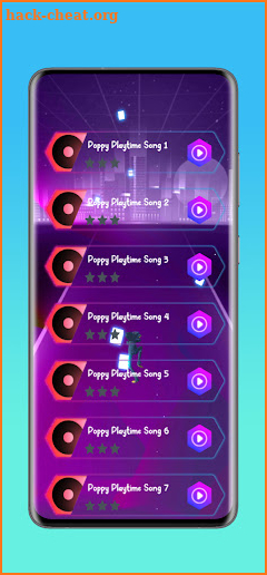 Poppy Scary Playtime Hop Tiles screenshot
