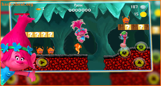 Poppy Troll Run Adventure Game - World Tour 2020 screenshot