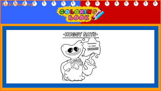 Poppy Wuggy Playtime Drawing screenshot