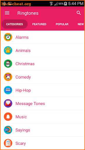 Popular Ringtones screenshot