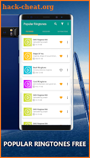 Popular Ringtones Free screenshot