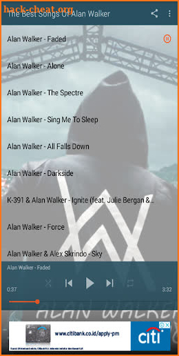 Popular Song Alan Walker screenshot