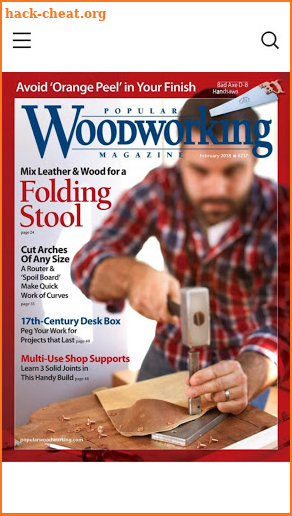 Popular Woodworking screenshot