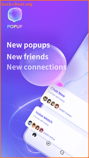 PopUp - Chat, Friend, Fun screenshot
