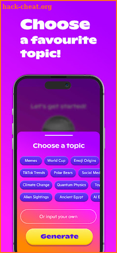 PopUp: Quiz screenshot