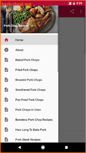 Pork Chop Recipes screenshot