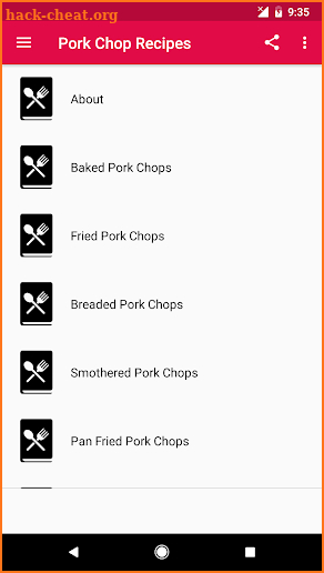Pork Chop Recipes screenshot