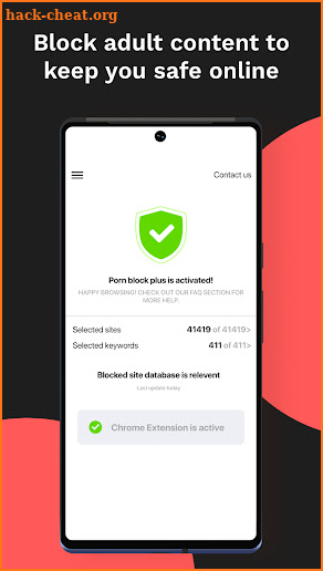 Porn Block Plus - Blocker screenshot