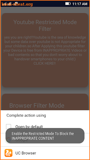 Porn Blocker guru screenshot