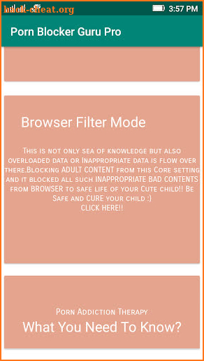 Porn Blocker Guru Pro screenshot