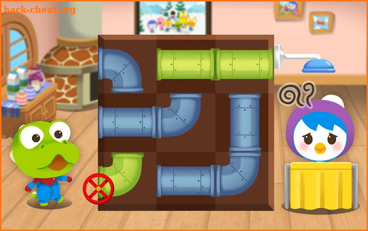 Pororo Fix the Pipes - Kids Science Game screenshot