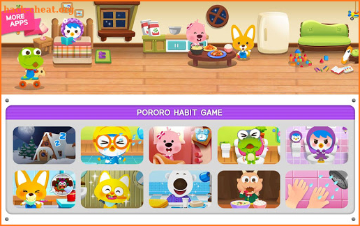 Pororo Habit - Kids Game Package screenshot