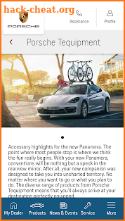 Porsche Center screenshot